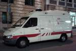 Mercedes Benz Krankentransporter der Fa.Preußische Krankentransport und Taxi Betriebs GmbH am 06.03.14 Berlin-Mitte.