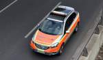 Ein Renault Koleos als Notfallwagen f�r den Transport von Bluttransfusionen der Fa.