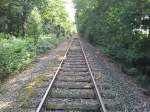 Gleis in Ostfriesland am 19.07.2012    