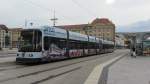 Tram 2 nach Kleinzschachwitz in Dresden am 6.8.2012.