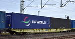 Drehgestell-Containertragwagen vom Einsteller GATX Rail Germany GmbH mit der Nr.