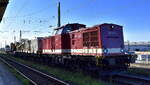 PRESS - Eisenbahn-Bau- und Betriebsgesellschaft Pressnitztalbahn mbH, Jöhstadt mit ihrer  204 271-1  [NVR-Nummer: 92 80 1203 226-6 D-PRESS] im Auftrag der DB Bahnbau Gruppe mit einer
