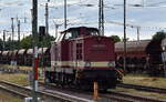PRESS - Eisenbahn-Bau- und Betriebsgesellschaft Pressnitztalbahn mbH, J�hstadt mai ihrer  204 237-2  [NVR-Nummer: 92 80 1202 237-4 D-PRESS] am 23.06.26 am Bahnhof Stendal Hbf. abgestellt.