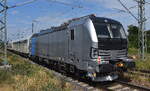 Railpool GmbH, M�nchen [D] Lok  7193 231  [NVR-Nummer: 91 80 7193 231-6 D-Rpool] noch ohne aktuellen Mieter am Haken von der RailAdventure GmbH mit der geleasten BRECE Dispo Vectron  X4 E - 795  bei einer �berf�hrungsfahrt am 16.06.26 Durchfahrt Bahnhof Lutherstadt Wittenberg Hbf.