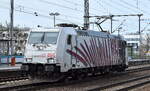 Überraschend war die Lokomotion Lok  185 666-5 , Name:  der kleine Niels  [NVR-Nummer: 91 80 6185 666-5 D-LM] bei uns im Nordosten unterwegs, 27.04.26 Höhe Bahnhof Golm (Potsdam).