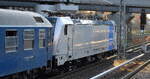 TCS - Train Charter Services B.V., 's-Hertogenbosch [NL] mit der nagelneuen geleasten Railpool Lok   188 144  [NVR-Nummer: 91 80 6188 144-0 D-Rpool] für die European Sleeper Exploitatie B.V.