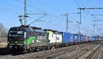 RFO - Rail Force One B.V., Rotterdam [NL] mit der geleasten ELL Vectron   193 742  [NVR-Nummer: 91 80 6193 742-4 D-ELOC] + überraschend ITL Vectron  193 784-6  [NVR-Nummer: 91 80 6193 784-6