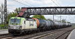 ITL - Eisenbahngesellschaft mbH, Dresden [D] mit ihrer  193 892-7 ,Name:  Jérôme [NVR-Nummer: 91 80 6193 892-7 D-ITL] und einem Kesselwagenzug am 23.04.25 Höhe Bahnhof Saarmund.