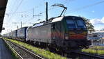 BUDAMAR LOGISTICS, a.s., Bratislava [SK] mit der geleasten Rolling Stock Lease s.r.o.