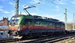 BUDAMAR LOGISTICS, a.s., Bratislava [SK] mit der geleasten Rolling Stock Lease s.r.o.