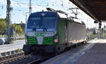 SETG - Salzburger Eisenbahn Transport Logistik GmbH, Salzburg [A] mit der geleasten ELL Vectron  193 821  [NVR-Nummer: 91 80 6193 821-6 D-ELOC] am 28.04.26 Durchfahrt Bahnhof Stendal Hbf.