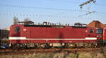 DeltaRail GmbH, Frankfurt (Oder) mit ihrer  243 179-9 (NVR:  91 80 6143 179-0 D-DELTA ) in der DELTA Abstellgruppe am Bahnhof Frankfurt (Oder), 22.03.25
