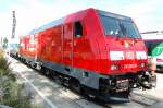 Extra f�r eine DB-Bestellung (Rahmenvetrag) wurde sozusagen als Nachfolgemodell der BR 246 diese 245 003-9 (TRAXX P160 DE) gebaut, die im Regionalverkehr zum Einsatz kommen soll als Ersatz f�r die BR
