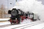 Die Berliner Dampflokfreunde mal wieder unterwegs mit 52 8177-9 (MBA Bj.