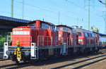 Völlig überraschend und mit höchst untypischen Loktypen hier Nordosten präsentierte sich dieser Lokzug bei der Durchfahrt am 22.07.16 im Bf.