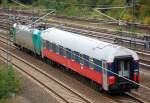 186 130-1 der DB als PbZ mit russischem Schlafwagen unterwegs, 22.10.10 Berliner innenring H�he Knobelsdorffstr.