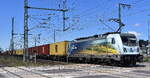 ČD Cargo a.s., Praha [CZ]  mit ihrer  388 010-1  [NVR-Nummer: 91 54 7388 010-1 CZ-ČDC] und einem Containerzug am 21.04.26 Bahnübergang Rodleben.