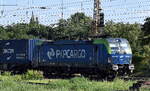 PKP CARGO S.A., Warszawa [PL] mit ihrer Vectron  EU46-525  [NVR-Nummer: 91 51 5370 060-3 PL-PKPC] und einem Containerzug am 25.06.26 H�he Bahnhof Frankfurt (Oder).
