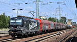 DB Cargo AG, Mainz mit ihrer Vectron  193 365  [NVR-Nummer: 91 80 6193 365-4 D-DB] und einem gemischten Güterzug Richtung Rbf.