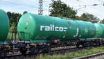 Tschechischer Kesselwagen vom Einsteller Railco a.s.