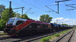  EBS Erfurter Bahnservice Gesellschaft mbH, Erfurt [D]  mit der geleasten ELP Eurodual Lok  2159 227-8  [NVR-Nummer: 90 80 2159 227-8 D-ELP] und einem Ganzzug k+s gedeckter Sch�ttgutwagen am 18.05.26 H�he Bahnhof Niederndodeleben.