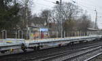 Belgischer Drehgestell-Flachwagen der Fa.