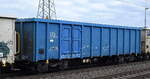 Drehgestell-Hochbordwagen der EGP - Eisenbahngesellschaft Potsdam mbH mit bulgarischer Registrierung mit der Nr.