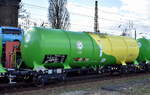 Kesselwagen vom polnischen Einsteller Railtrans Logistics Sp.