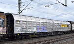 Großraum-Schiebewandwagen vom Einsteller Transwaggon GmbH mit der Nr.