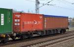 Containertragwagen vom Einsteller ERR mit der Nr.