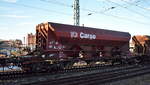 Offener Schüttgutwagen mit dosierbarer Schwerkraftentladung und vier Radsätzen meist zum Schottertransport der DB Cargo mit der Nr.