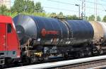 Kesselwagen vom Einsteller ermewa in Deutschland mit der Nr.