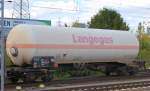 Ein privater Gasdruckkesselwagen der Fa.