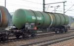 Kesselwagen vom Einsteller On Rail GmbH mit der Nr.
