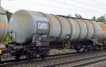 Kesselwagen vom Einsteller GATX Germany mit der Nr.