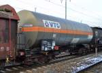 Gasdruckkesselwagen vom Einsteller VTG mit der Nr.