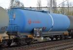 Kesselwagen vom Einsteller ERMEWA mit der Nr.