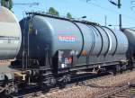 Kesselwagen vom Einsteller NACCO mit der Nr.