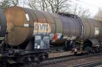 Kesselwagen vom Einsteller VTG in Hamburg mit der Nr.