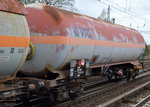 Gasdruckkesselwagen vom Einsteller VTG mit der Nr.