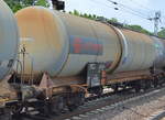 Kesselwagen vom Einsteller ermewa mit der Nr.