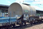 Zweiachsiger Kesselwagen vom Einsteller On Rail GmbH mit der Nr.