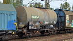 Zweiachsiger Kesselwagen vom Einsteller ON Rail GmbH mit der Nr.
