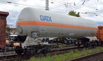 Druckgaskesselwagen vom Einsteller GATX Rail Germany GmbH mit der Nr.