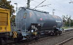 DB InfraGO AG, Frankfurt (Main)/DB Instandsetzung/Maschinenpool mit firmeneigenen Kesselwagen (Wasserwagen) mit der Nr.