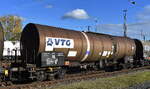 Kesselwagen vom Einsteller VTG Schweiz GmbH mit der Nr.