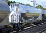 Staubgutwagen vom Einsteller GATX Germany mit der Nr.