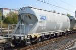 Zementstaubgutwagen vom Einsteller GATX mit der Nr.