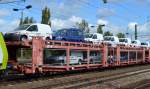 PKW-Transportwageneinheit vom franz�sischen Einsteller STVA mit der Nr.