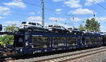 Recht neue PKW-Transportwageneinheit Typ TA 370M der inzwischen neuen CAT France (Groupe CAT) mit der Nr.